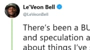 Le'Veon Bell responded to reports of head coach Adam Gase not wanting to throw the bank to sign him.