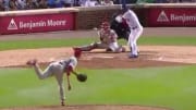 Albert Almora Jr. hit his first career grand slam on Wednesday against the Philadelphia Phillies.