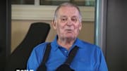 Legendary Braves manager Bobby Cox speaks for the first time since suffering a stroke in April.