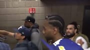Kawhi Leonard was unfazed by heckling Lakers fans at Manny Pacquiao-Keith Thurman fight on Saturday.