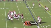 Andy Dalton throws ridiculous pick-six against the Redskins on Thursday.