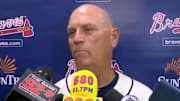 Brian Snitker weighs in on benching Ronald Acuna Jr on Sunday.