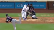Michael Conforto gives Mets lead over Indians on Tuesday with a two-run homer.
