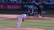 Aaron Judge hits another home run at Dodger Stadium, this time off Clayton Kershaw on Sunday.