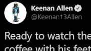The NFL officials definitely don't have the support of Keenan Allen for playoff football.