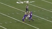 Drew Brees threw a costly interception just outside of the two-minute warning in the first half.