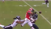 Justin Reid absolutely lit up Tyreek Hill on this play.