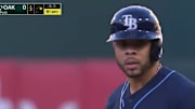 ESPN claims Tommy Pham led the AL in stolen bases, but that's far from the truth.