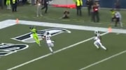 Russell Wilson throws 50-yard bomb to rookie DK Metcalf for the touchdown against Rams on Thursday.