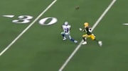 Amari Cooper's 53-yard touchdown brings the Cowboys closer to a comeback vs Packers on Sunday.