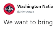 Nationals take a clear shot at Bryce Harper ahead of NLCS Game 4.