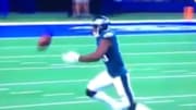 Nelson Agholor completely gives up on catch attempt in fourth quarter against Cowboys on Sunday.
