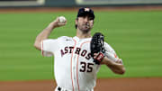 Verlander solamente pudo hacer una salida con los Astros en la temporada 2020