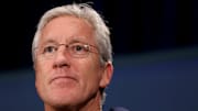 Pete Carroll at Super Bowl XLVIII press conference