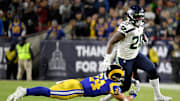 Rashaad Penny injured his ACL vs the Los Angeles Rams