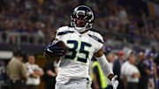 Seattle Seahawks defensive back DeShawn Shead vs. the Minnesota Vikings