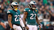 Philadelphia Eagles safeties Rodney McLeod and Malcolm Jenkins