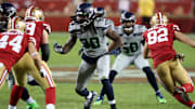 Seattle Seahawks defensive end Jadeveon Clowney will return from injury to face the 49ers