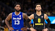 Myles Powell (L) and Markus Howard (R)
