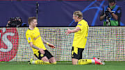 Erling Haaland (r.) war gegen Sevilla eine der Schlüsselfiguren im Umschaltspiel von Borussia Dortmund