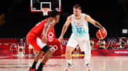 Doncic fue una de las grandes figuras de la primera ronda en los Juegos Olímpicos