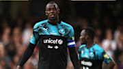 Usain Bolt lors du macth SoccerAid. 