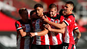 Che Adams scored his first Southampton goal against Manchester City
