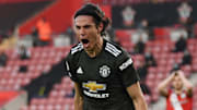 Edinson Cavani was Man Utd's matchwinner at Southampton
