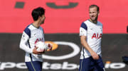 Son Heung-Min (left) and Harry Kane are hot on the heels of a record held by one of the Premier League's most revered duos