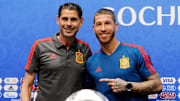 Ramos y Fernando Hierro, defensores goleadores