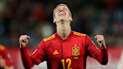 Dani Olmo celebra un gol