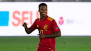 Ansu Fati anotó su primer gol con la selección española