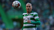 Bruno Fernandes redn hommage à Jérémy Mathieu, tout juste retraité des suites d'une blessure