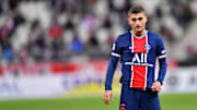 Marco Verratti face au Stade de Reims. 