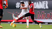 Zeigt sich auch in Frankreichs Ligue1 treffsicher: Kevin Volland (hier beim Spiel gegen Stade Rennes) 