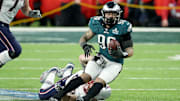 Philadelphia Eagles defensive end Derek Barnett during Super Bowl LII.