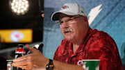 Chiefs head coach Andy Reid has perfect comparison for his relationship with his grandkids.