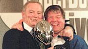 One of the last times Jerry Jones and Jimmy Johnson saw eye to eye, as the Dallas Cowboys owner continues to snub the Hall of Famer.