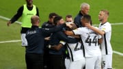 Swansea City head into the second-leg with a slim advantage