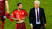 Sind wir nun weiter oder nicht? Ricardo Rodriquez mit Trainer Vladimir Petkovic.
