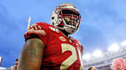 Marvin Wilson, defensive tackle for the Florida State Seminoles