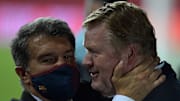 Joan Laporta apprécie la mentalité de Ronald Koeman. 