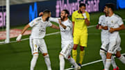 TOPSHOT-FBL-ESP-LIGA-REAL MADRID-VILLARREAL