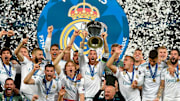 Le Real Madrid lors de leur dernière victoire en Ligue des Champions face à Liverpool. 
