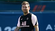 Lionel Messi a repris l'entraînement jeudi avec ses nouveaux coéquipiers du PSG. 