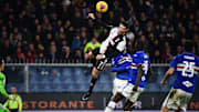 Sampdoria e Juventus se enfrentam pelo Campeonato Italiano. 