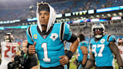 Former Carolina Panthers quarterback Cam Newton