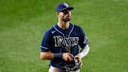 Kevin Kiermaier es el jardinero central de los Rays