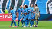 Un'esultanza del Napoli