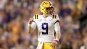 Joe Burrow faces a tough Georgia defense in the SEC Championship. 